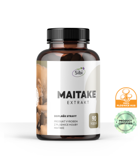 MAITAKE EXTRAKT 90 KAPSLÍ 500 mg